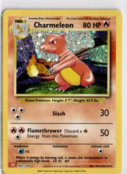 Pokemon English CLC *Holo Charmeleon 002/034 NM TCG Classic Collection - Image 1