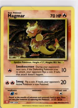 Pokemon English CLC *Holo Magmar 006/034 NM TCG Classic Collection - Image 1