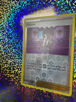 Pokemon TCG Lost Origin Trainer Gallery Ultra Rare Full Art TG18/TG30 Enamorus V - Image 5