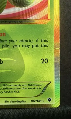 Exeggcute #102/101 Secret Rare - Black & White: Plasma Blast Pokemon - Image 4