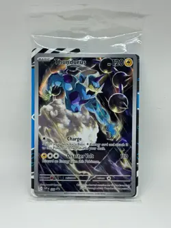 Pokemon TCG Thundurus #209 Pokemon Black Bolt Promo Sealed - Image 1