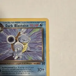 Dark Blastoise 20/82 Non Holo 1st Edition Team Rocket Pokemon TCG - Image 2