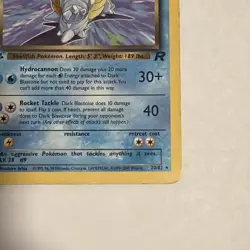 Dark Blastoise 20/82 Non Holo 1st Edition Team Rocket Pokemon TCG - Image 4