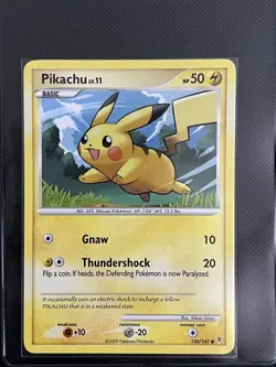 Pikachu Supreme Victors 120/147 Platinum Pokemon TCG Common Non Holo - Image 1
