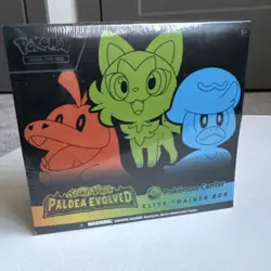 Pokemon Scarlet & Violet Paldea Evolved Pokemon Center Elite Trainer Box - Image 1