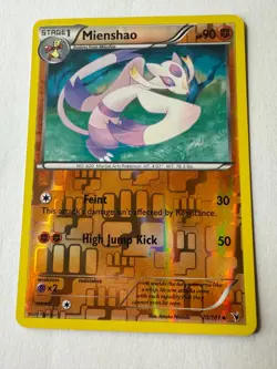 Pokemon Mienshao 70/101 Reverse Holo Noble Victories - Image 1