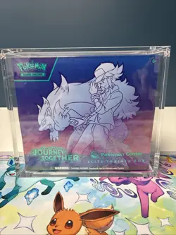 Pokemon TCG Journey Together Pokemon Center Exclusive Etb Sealed - Image 1