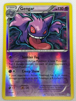 Gengar 35/83 LP Reverse Holo Rare Pokemon Generations - Image 1