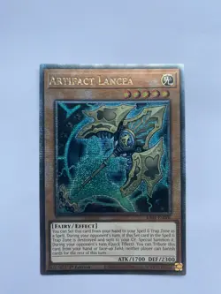 Artifact Lancea RA01-EN006 Quarter Century Secret Rare Near Mint 1st Yugioh - Image 1