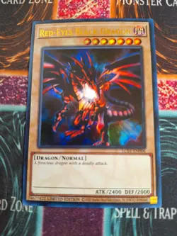 Yu-Gi-Oh! Red-Eyes B. Dragon LC01-EN006 Limited Ultra Rare Near Mint g7/ - Image 1