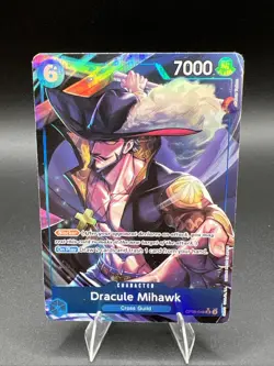 Dracule Mihawk (Parallel) OP09-048 Emperors in the New World Foil - Image 1