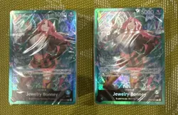 Starter Deck 24: GREEN Jewelry Bonney - ST-24 One Piece TCG OP-11 Sealed X2 - Image 1