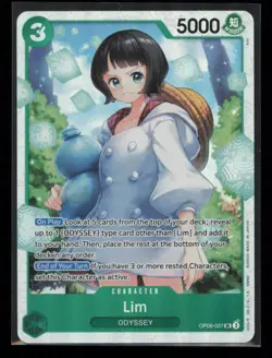 Lim (037) OP09-037 One Piece Emperors in the New World Super Rare Near Mint - Image 1