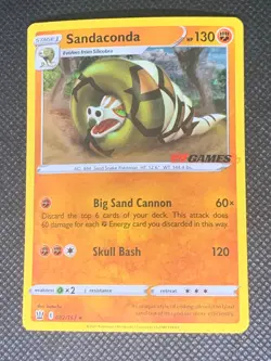 Sandaconda 082/163 - EB Games Promo Pokemon Card - LP - Image 1