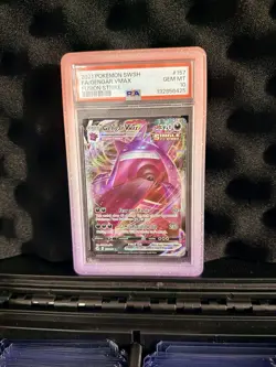 Pokemon SWSH Gengar VMAX 2021 Full Art Fusion Strike Card 157/264 PSA 10 - Image 1