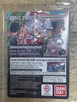 One Piece Monkey D. Luffy US Voyage College Basketball Promo Card - Image 2