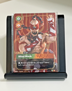 Riftbound METAL Card – LEE SIN Blind Monk – Houston Prize Wall Exclusive – 1/35 - Image 1