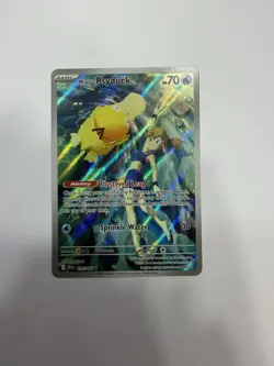 Pokemon TCG Misty's Psyduck 193/182 Destined Rivals NM IR Card - Image 1