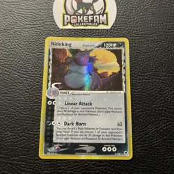Nidoking (Delta Species) - 6/101 - Pokemon Dragon Frontiers Holo Card LP - Image 1