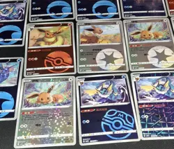 Eevee Evolutions Mixed Pokemon TCG 17 Card Lot CBB2C Gem Pack Vol 2 S-Chinese - Image 3