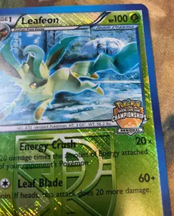 Leafeon 11/116 Holo Promo Foil 2013 Pokemon Card Championships #2546 - Image 4