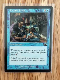 Rhystic Study - Prophecy- Magic the Gathering - MTG - Image 3