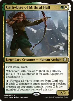 Catti-brie of Mithral Hall (44/359) AFC NM - Image 1