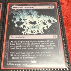 Oversold Cemetery Wilds of Eldraine: Enchanting Tales Regular - Image 1