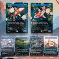 DanDan A.K.A Forgetful Fish Secret Lair Deck + DanDan playmat MagicCon Atlanta - Image 1