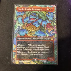 Slash, Reptile Rampager (Borderless) [Teenage Mutant Ninja Turtles] Near Mint - Image 1