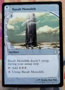 Basalt Monolith (Future Sight) MTG Mystery Booster 2 (MB2) (NM) - Image 1