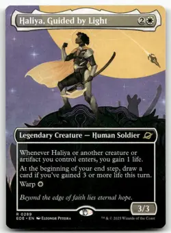 Haliya, Guided by Light (Borderless) 289 MTG Edge of Eternities R NM - Image 1
