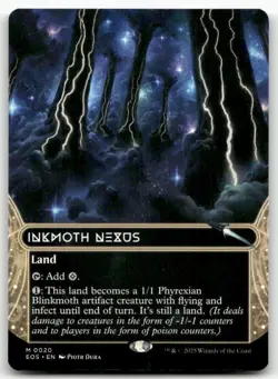Inkmoth Nexus (0020) (Borderless) 20 MTG Edge of Eternities: Stellar Sights M NM - Image 1