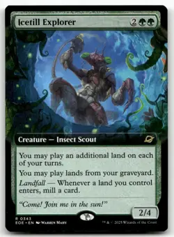 Icetill Explorer (Extended Art) 343 MTG Edge of Eternities R NM - Image 1