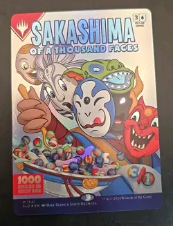 Sakashima of a Thousand Faces Secret Lair Drop MTG Foil Near Mint - Image 1