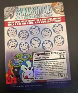 Sakashima of a Thousand Faces Secret Lair Drop MTG Foil Near Mint - Image 2