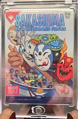 Sakashima of a Thousand Faces Secret Lair Drop MTG Foil Near Mint - Image 3
