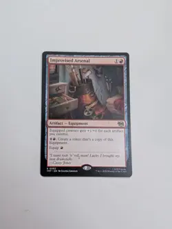 MTG - Improvised Arsenal - Teenage Mutant Ninja Turtles NM/M Condition - Image 1