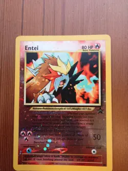Pokemon TCG Entei Wizards Black Star Promos 34 Holo Promo Promo - Image 1