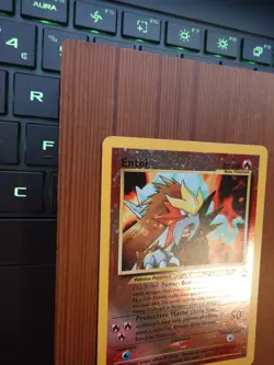 Pokemon TCG Entei Wizards Black Star Promos 34 Holo Promo Promo - Image 5