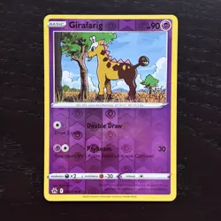 Girafarig 061/159 Pokemon Crown Zenith Sword & Shield Reverse Holo Uncommon NM - Image 1