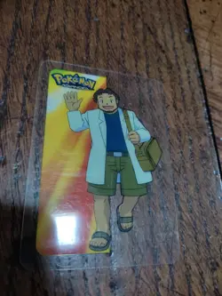 Prof. Birch 004 Pokemon Lamincards Edibas - ITA - EXC - Image 1