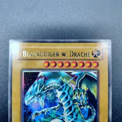 Yu-Gi-Oh! Karte - Blauaugiger Weißer Drache Deutsch Holo BNZ-G001 - Image 3