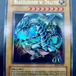 Yu-Gi-Oh! Karte - Blauaugiger Weißer Drache Deutsch Holo BNZ-G001 - Image 4