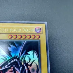 Yu-Gi-Oh! Karte - Rotaugiger blauer Drache SDJ-G001 Ultra Rare 1. Auflage NM - Image 5