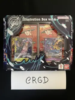 2026 OP One Piece Illustration Box Vol 6 Card Game Booster Box Sealed In Hand - Image 1