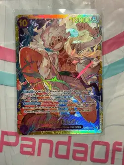 Monkey.D.Luffy OP05-119 SEC Awakening of the New Era Foil One Piece NM English - Image 1