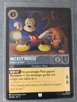 LORCANA FR Card - Chapter 6 187/204 Mickey Mouse - ✨ FOIL ✨ New - Image 1
