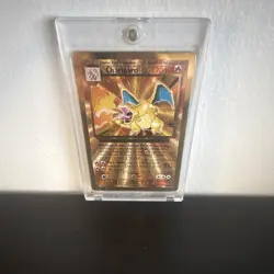 Pokemon Charizard Metal Holo Promo Card 004/102 Cards & Products - Image 2