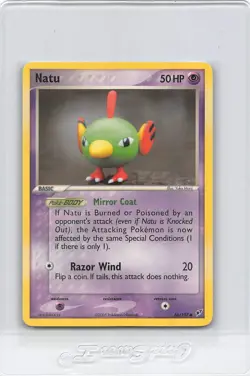 NATU 66/107 - NON-HOLO - COMMON - EX Deoxys - 2005 POKEMON CARD - NM - Image 1